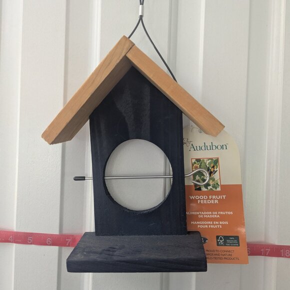 Audubon Wood Fruit Bird Feeder - Picture 3 of 6